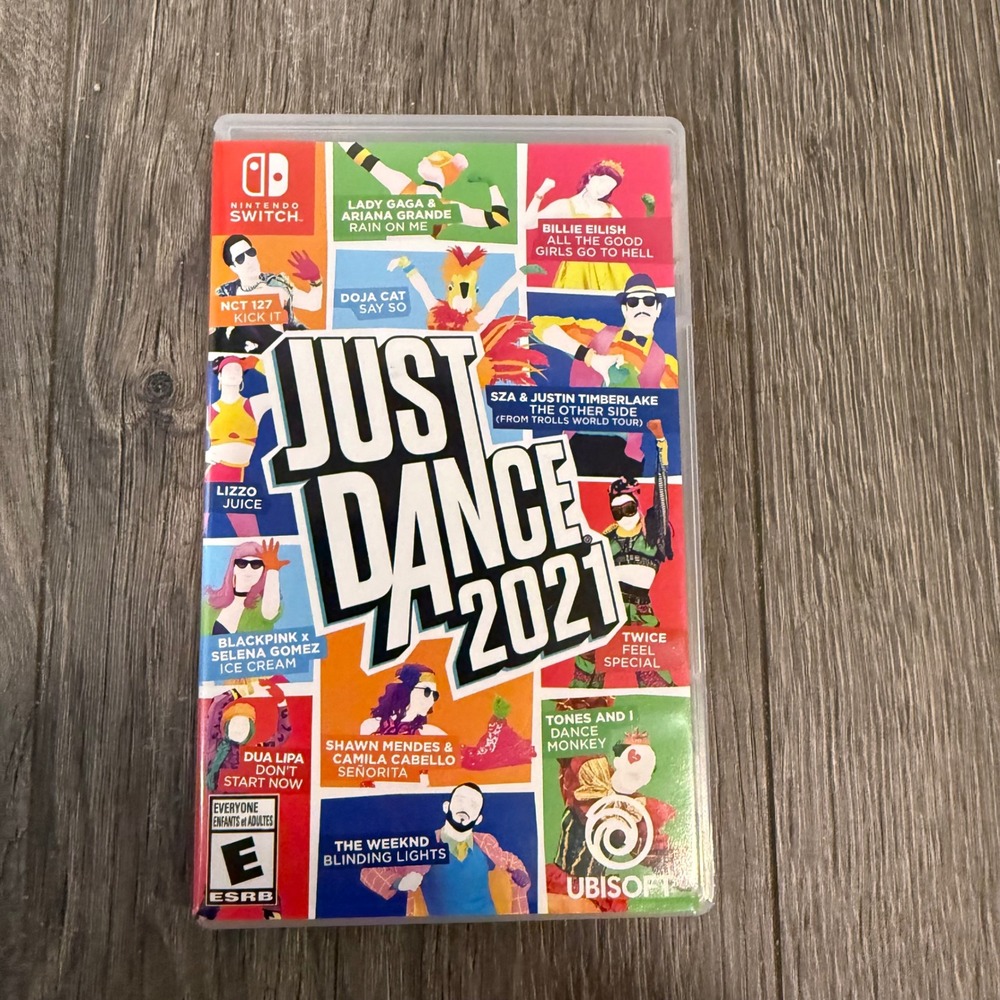 Ubisoft Just Dance‎ 2021 Nintendo Switch Everyone Multi Excellent Rhythm Music